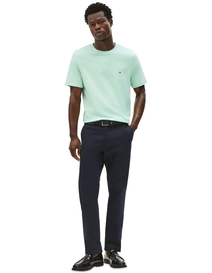 Crew Neck T-shirt in Green image 4