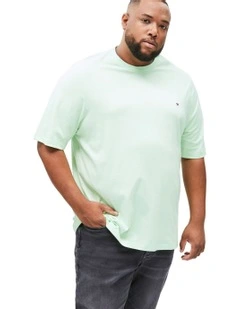Plus Crew Neck T-shirt in Green