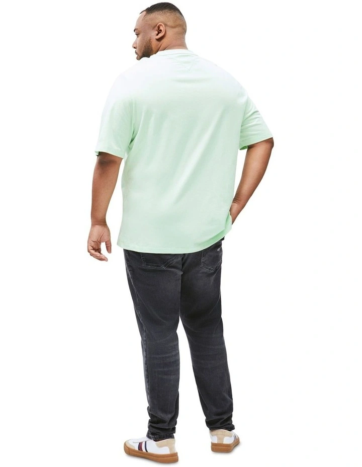Plus Crew Neck T-shirt in Green image 2