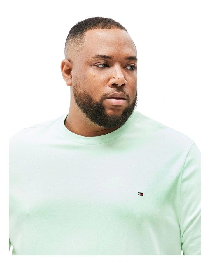 Plus Crew Neck T-shirt in Green image 3