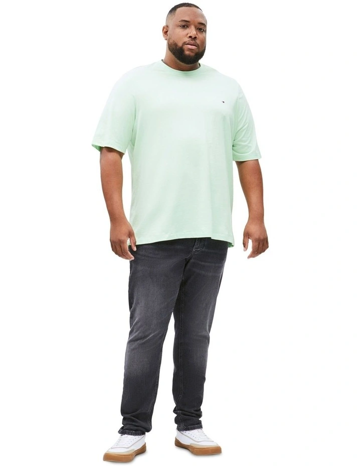 Plus Crew Neck T-shirt in Green image 4