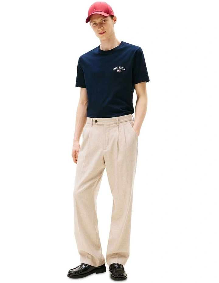 Inverse Graphic Tee in Blue image 4