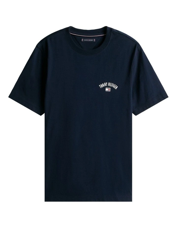 Inverse Graphic Tee in Blue image 5