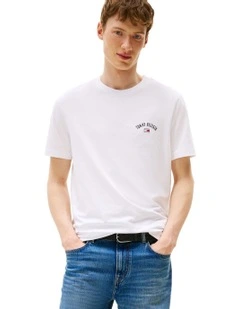 Inverse Graphic Tee in White