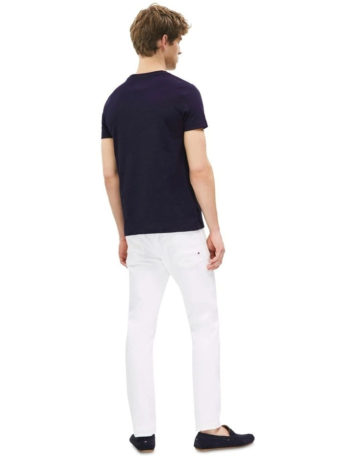 Graphic Stacked Logo T-shirt in Blue image 2