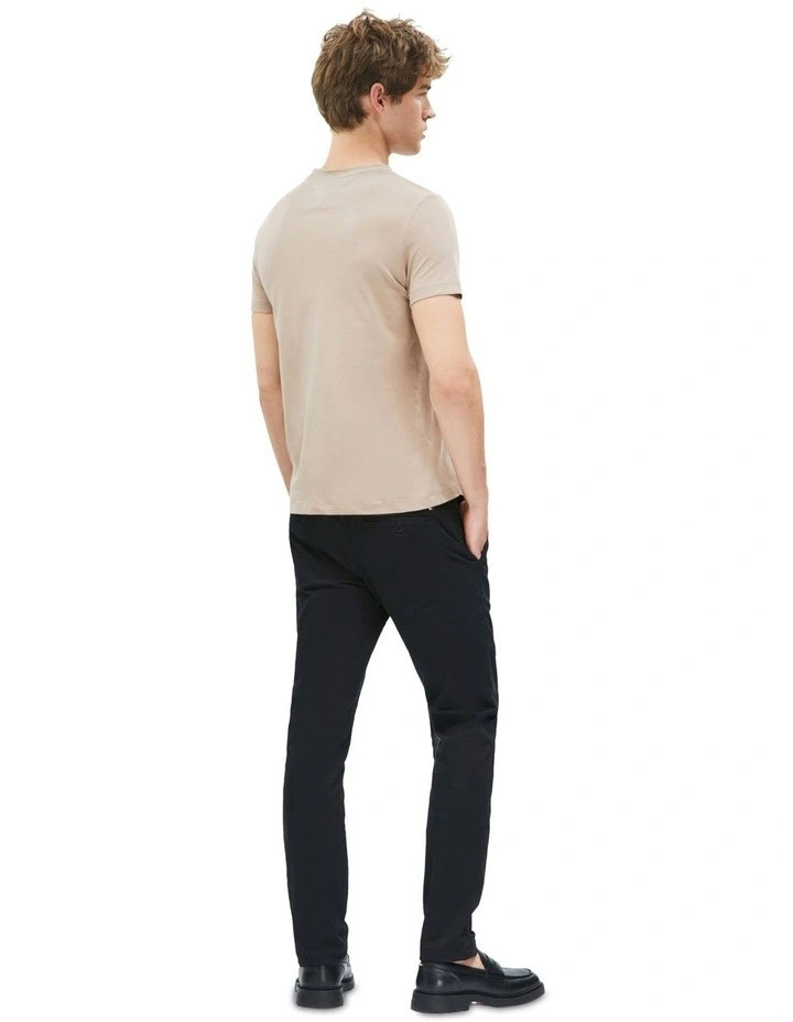 Graphic Stacked Logo T-shirt in Brown image 2