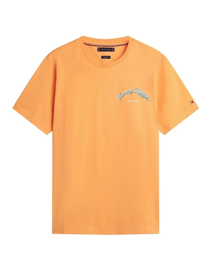 Graphic Tee in Orange image 5