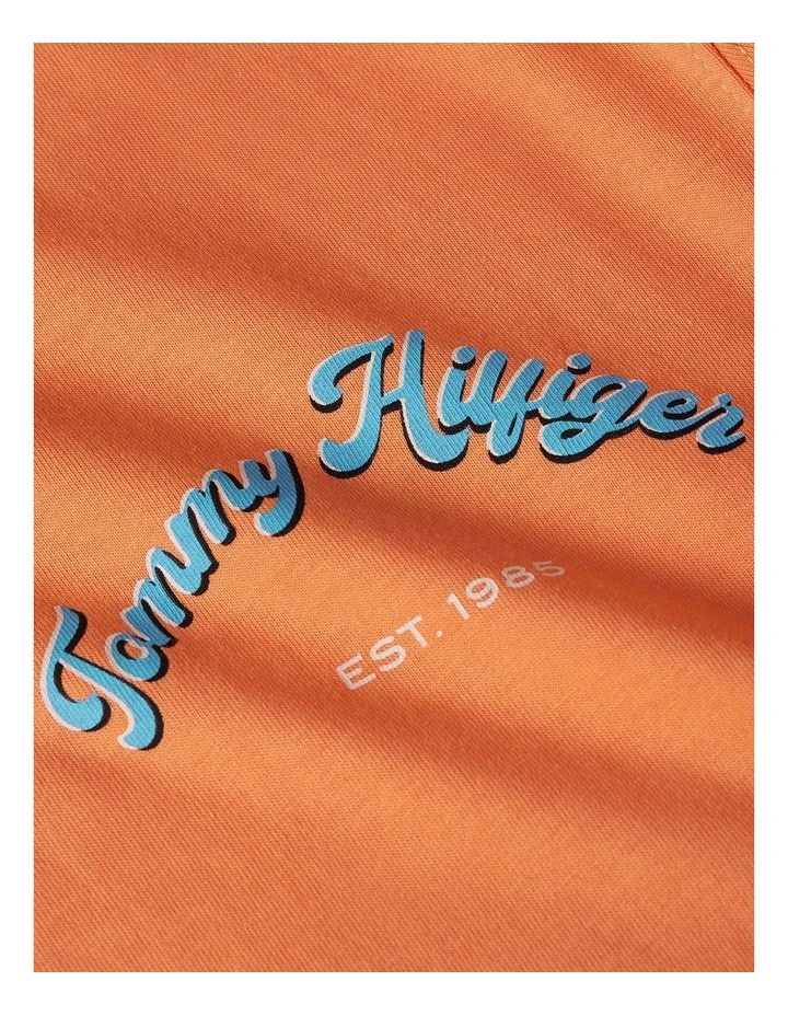Graphic Tee in Orange image 6
