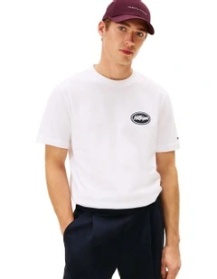 Back Graphic Relaxed T-Shirt in White