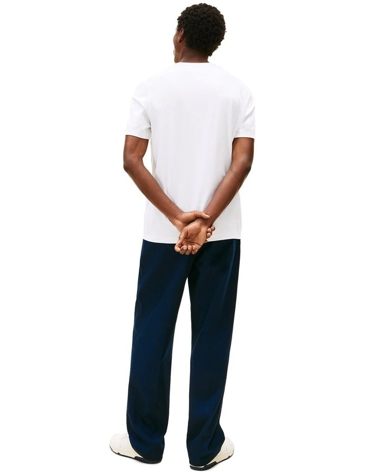 Icon Interlock Tee in White image 2