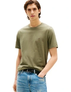 Essential Cotton Tee in Green