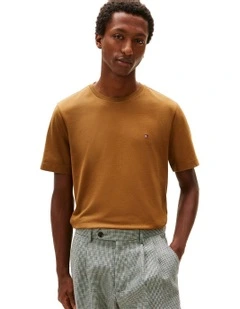 Essential Cotton Tee in Brown