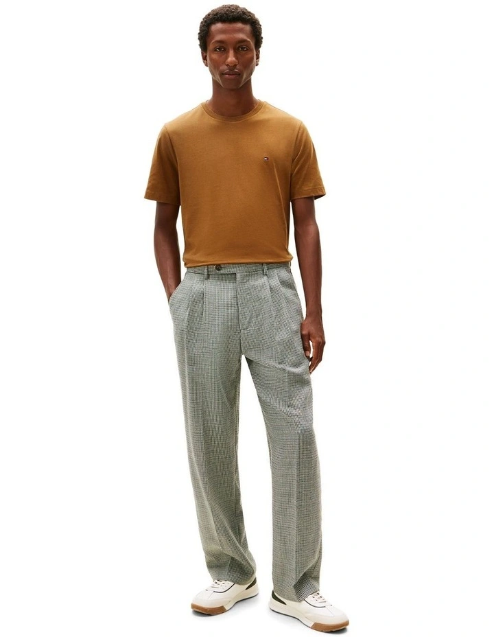 Essential Cotton Tee in Brown image 4