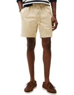 Paper Touch Regular Shorts in Beige