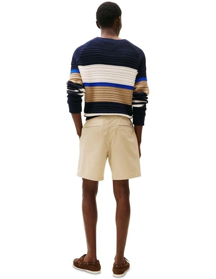 Paper Touch Regular Shorts in Beige image 2