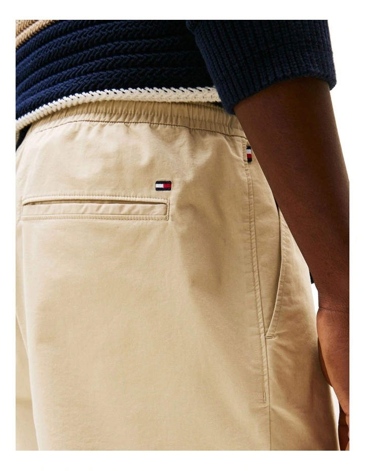 Paper Touch Regular Shorts in Beige image 3