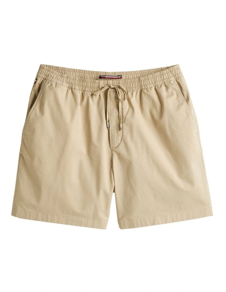 Paper Touch Regular Shorts in Beige image 5