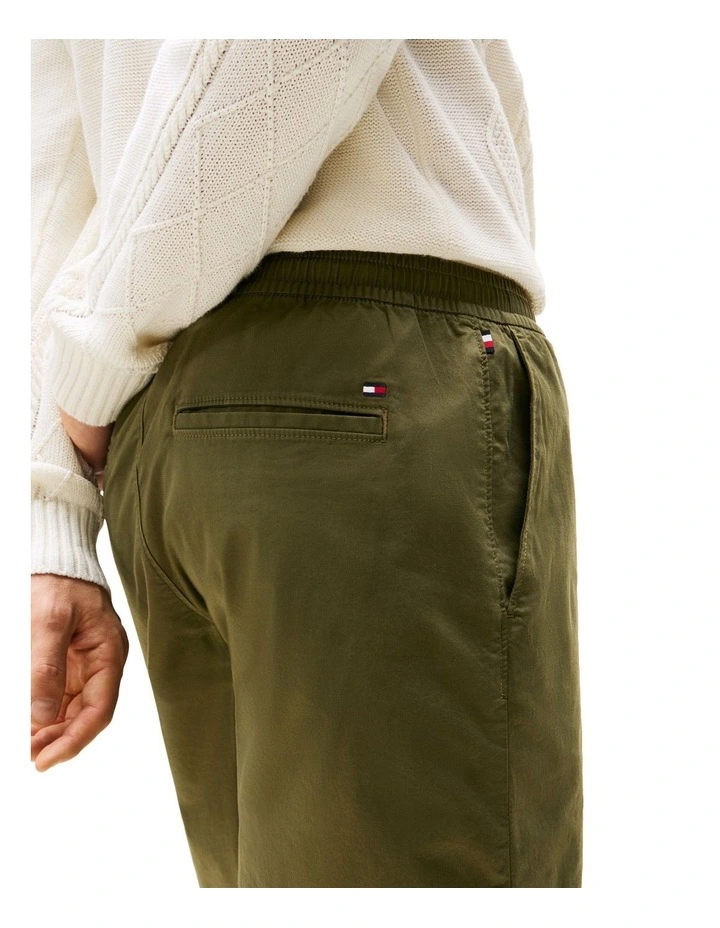 Paper Touch Regular Shorts in Green image 3