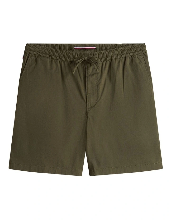 Paper Touch Regular Shorts in Green image 5