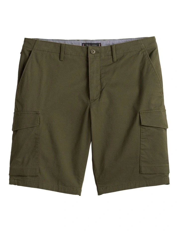 1985 Collection Relaxed Cargo Shorts in Green image 5