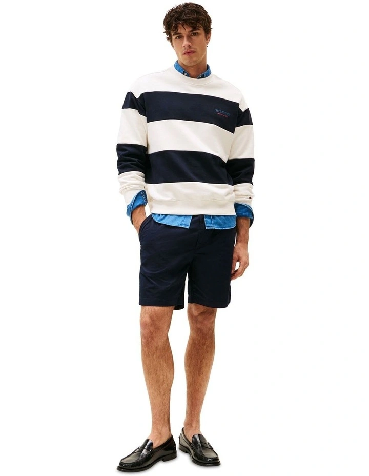 Paper Touch Regular Shorts in Blue image 4