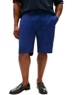 Plus Paper Touch Shorts in Blue