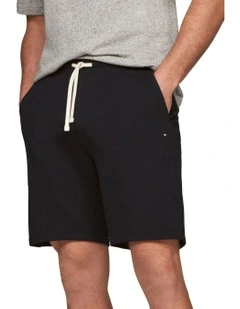 Essential Terry Sweatshort in Black