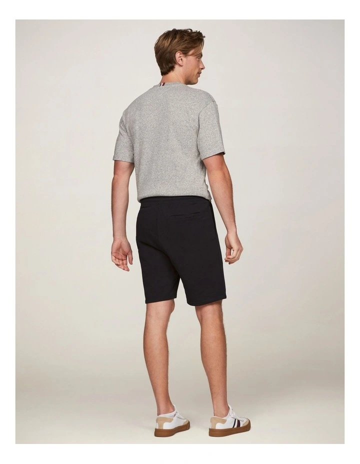 Essential Terry Sweatshort in Black image 2