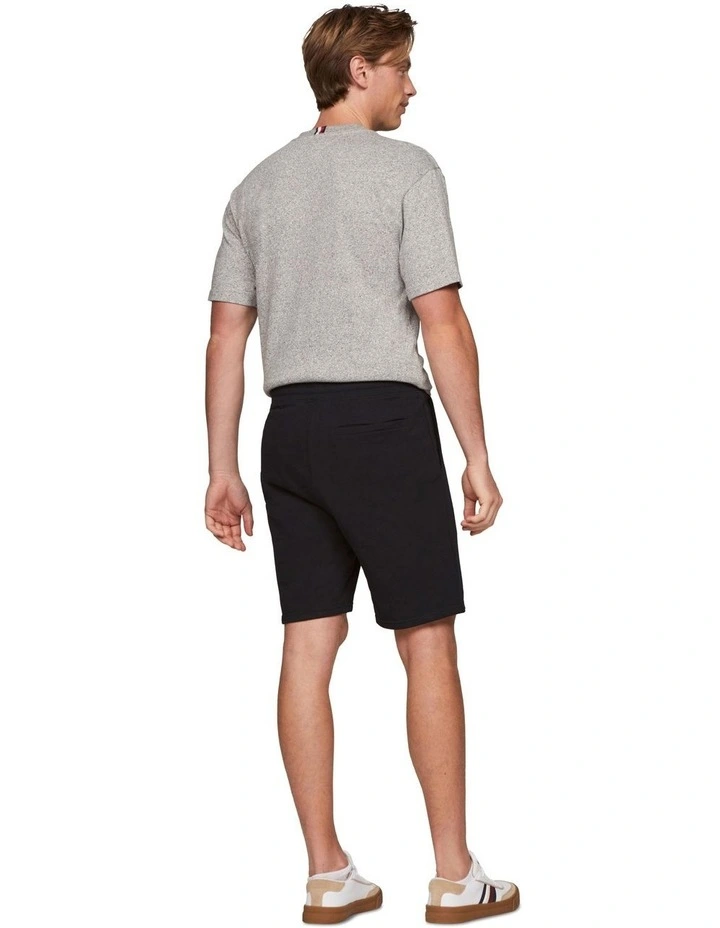 Essential Terry Sweatshort in Black image 2