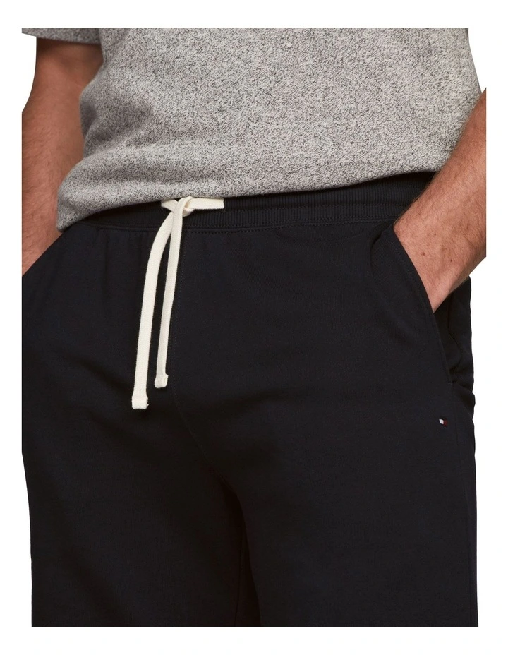 Essential Terry Sweatshort in Black image 4
