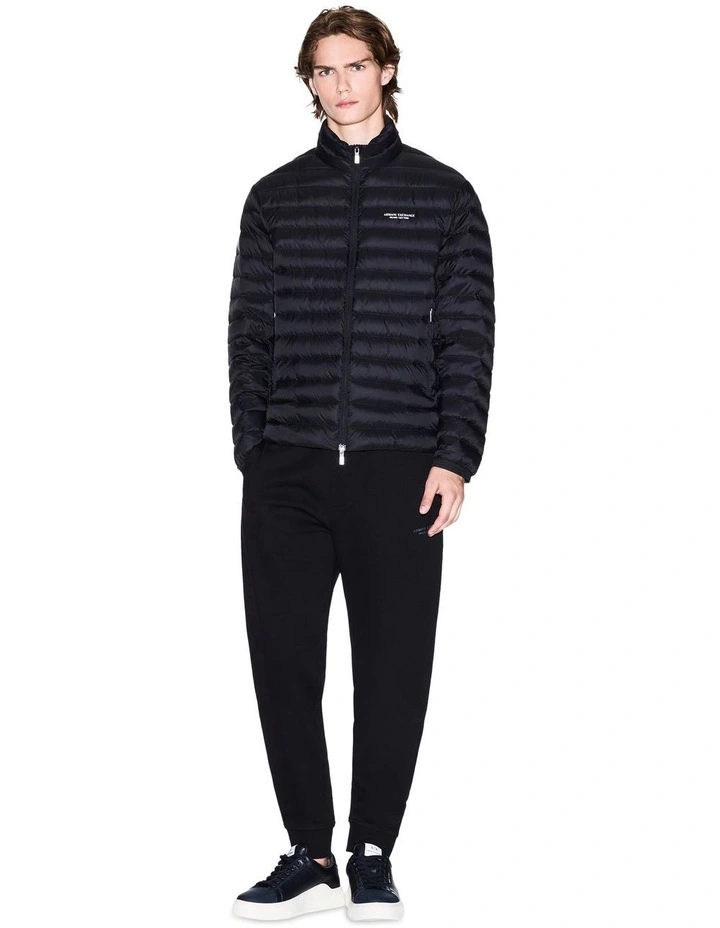 Essential Down Jacket in Black image 4