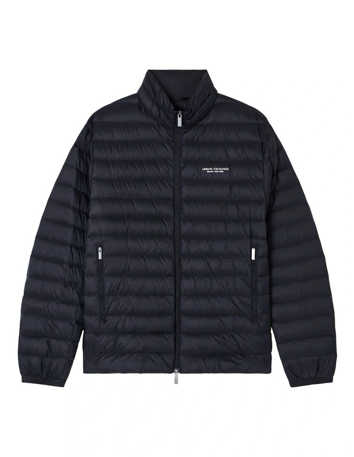 Essential Down Jacket in Black image 5