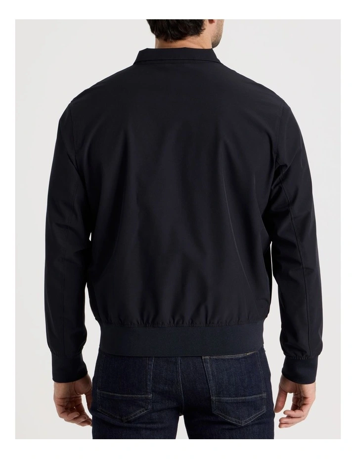 Windbreaker Jacket in Deep Navy image 4