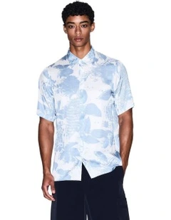 Urban Sailor Short Sleeve Shirt Faded Denim