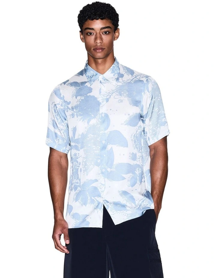 Urban Sailor Short Sleeve Shirt Faded Denim image 1