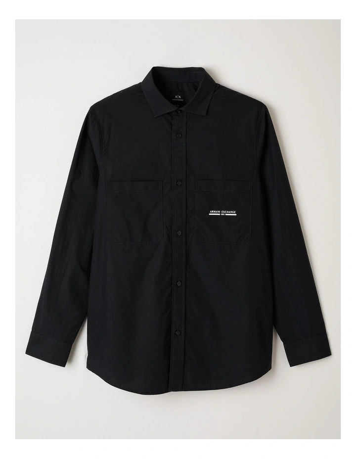 Urban Sailor 2 Pocket Shirt in Deep Navy image 1