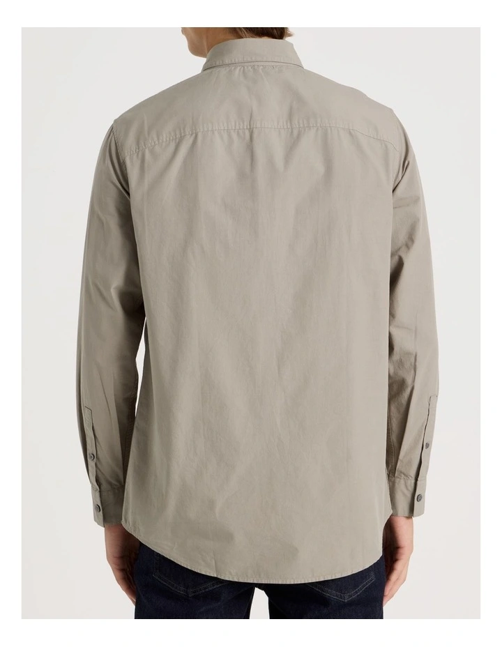 One Block Up Casual Shirt in Driftwood image 3