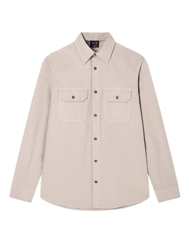 One Block Up Casual Shirt in Driftwood image 5