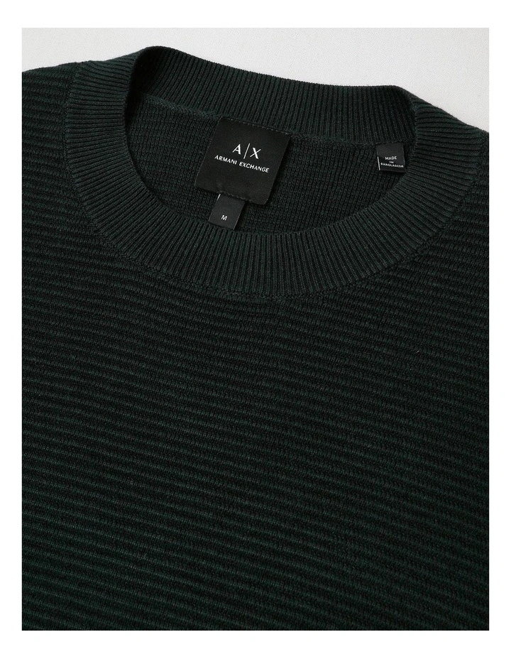 Knit Sweatshirt in Jet Set image 3