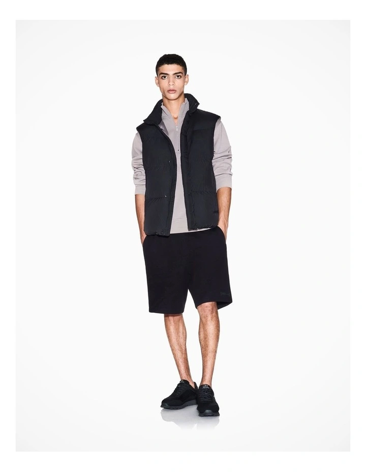 Icon Half-Zip Sweatshirt in Driftwood image 4