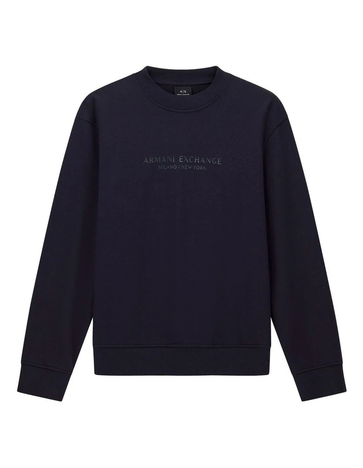 Sweatshirt in Deep Navy image 5