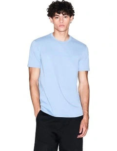 New York T-shirt in Faded Denim