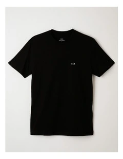 Basics Chest Logo T-shirt in Black