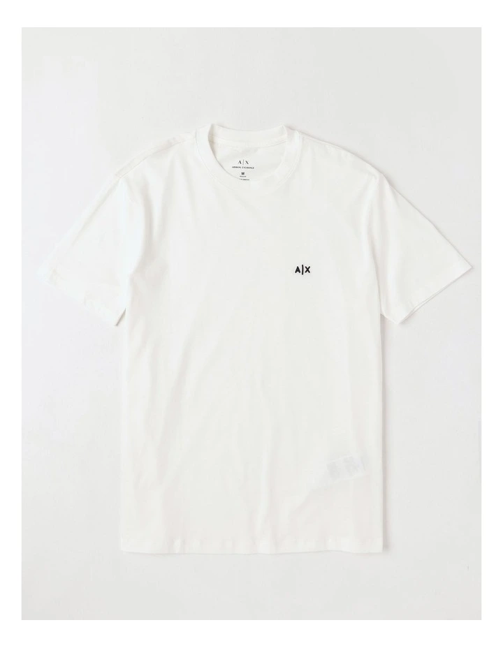 Basics Chest Logo T/Shirt Off White image 1