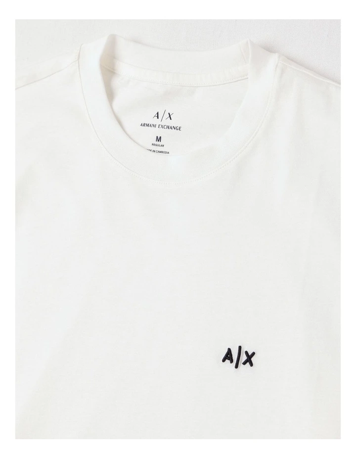 Basics Chest Logo T/Shirt Off White image 2
