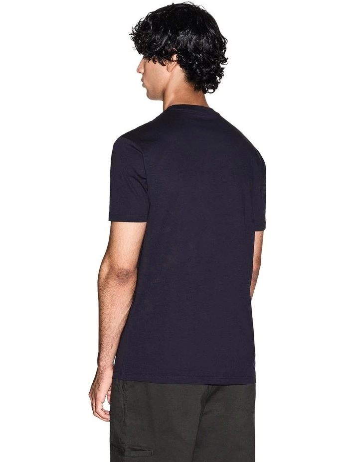 Urban Expedition Logo-on-Logo T-shirt in Deep Navy image 2