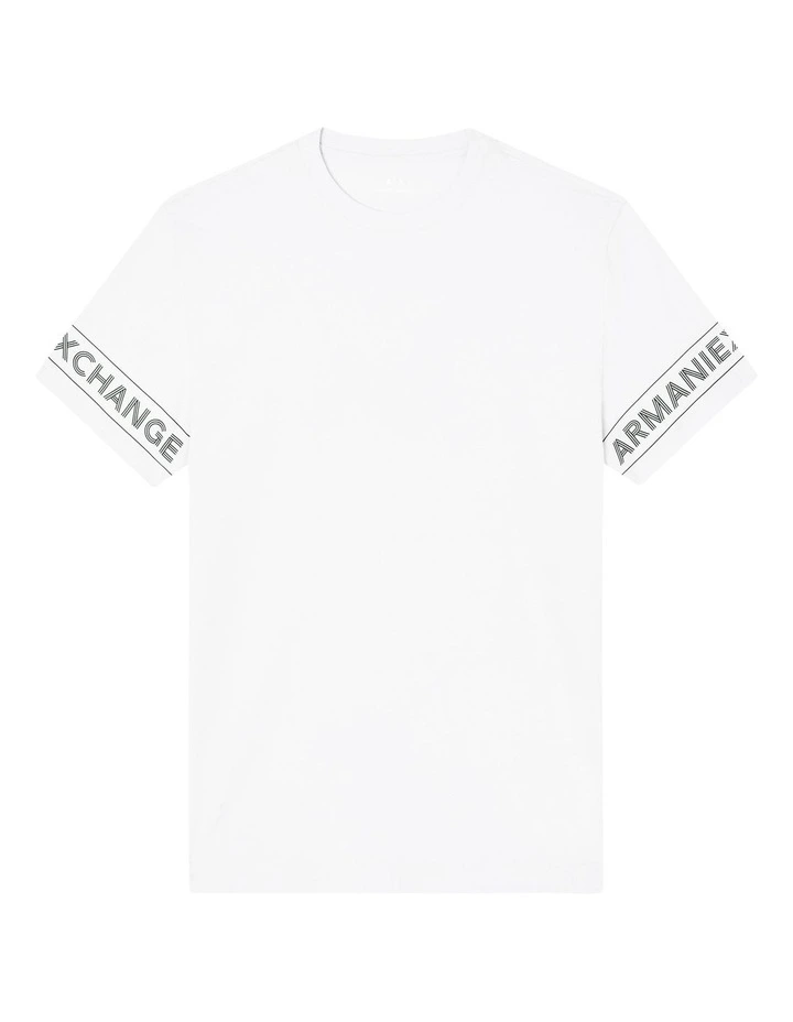 Winter Shades Sleeve Logo T-shirt in Wind Chime image 5