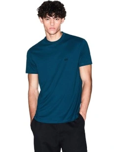 Basics Chest Logo T-shirt in Blue