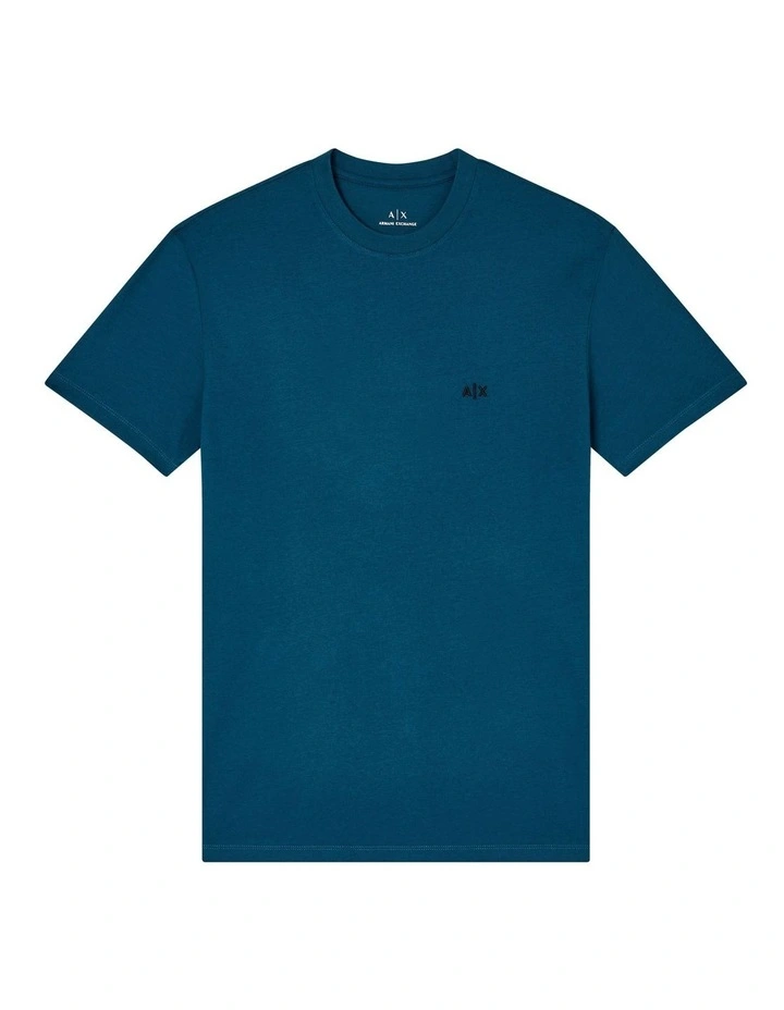Basics Chest Logo T-shirt in Blue image 5