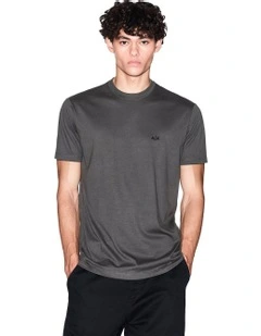 Basics Chest Logo T-shirt in Sage